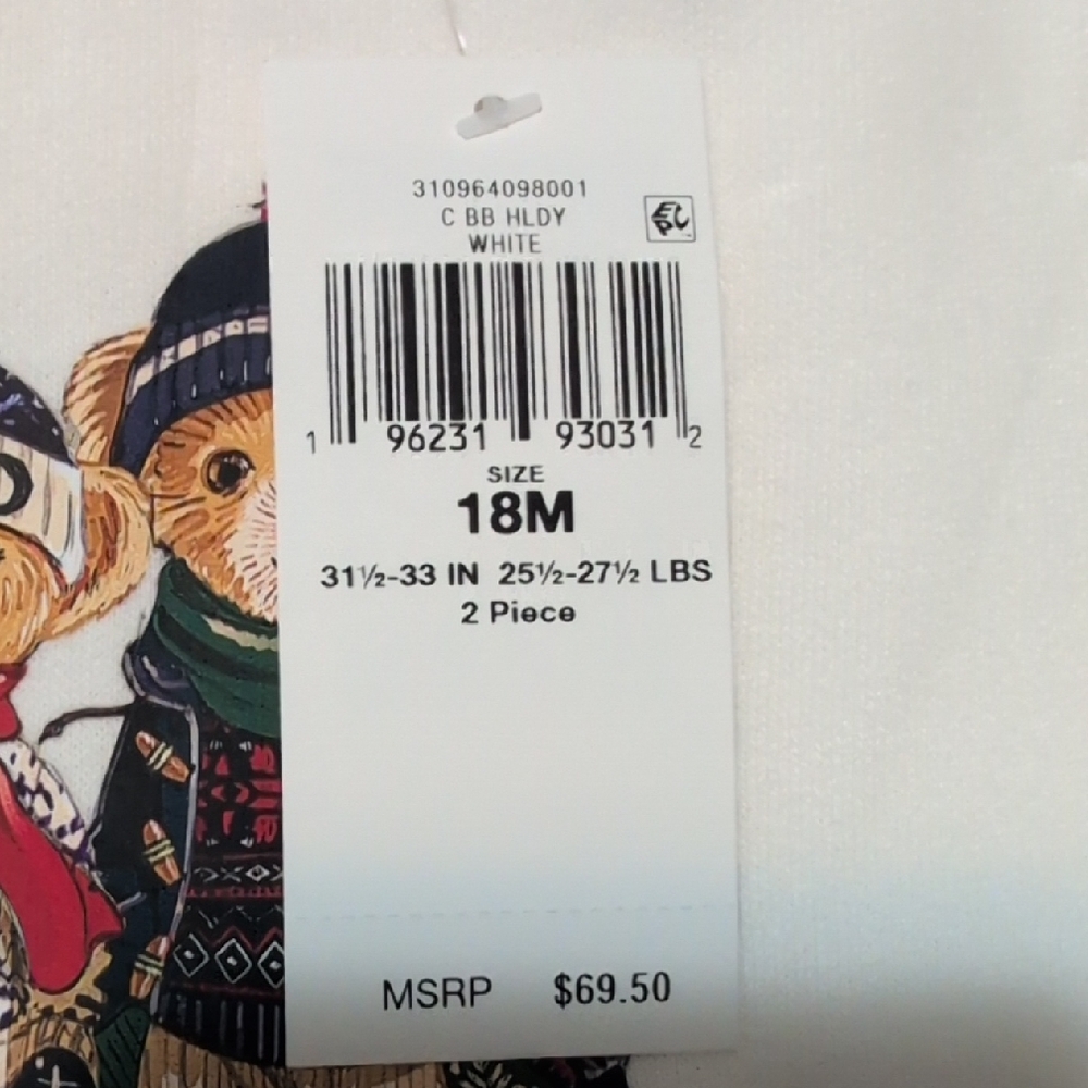 Ralph Lauren Cream Kids Matching Set - Picture 6 of 9